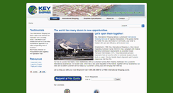Desktop Screenshot of keyshipping.com